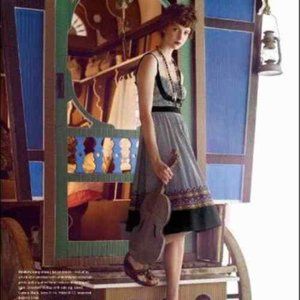 Anthropologie Lithe Fiddler’s Song dress, size 0